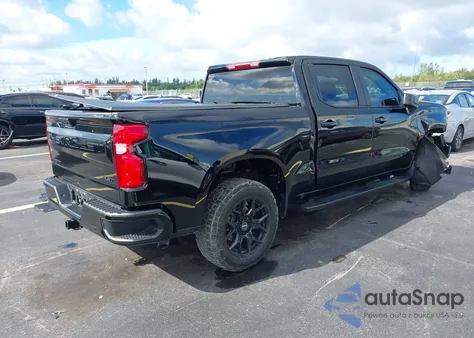 2024 Chevrolet Silverado 1500 2Wd Short Bed Rst из США, поврежденный, VIN 1GCPADEKXRZ188306